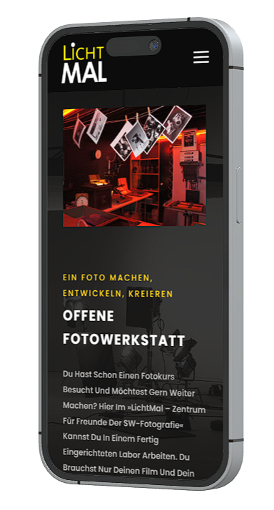 LichtMal — Offene Fotowerkstatt mobil